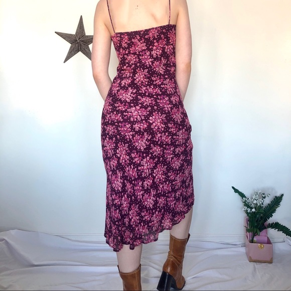 SOLD ON DEPOP! floral midi dress with empire waist - Picture 7 of 7